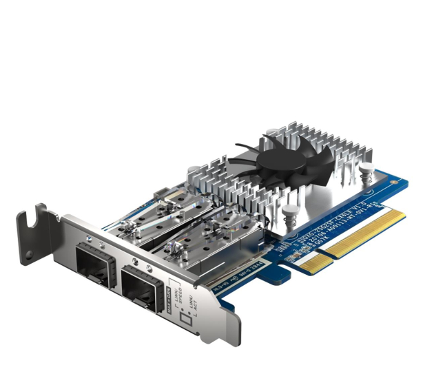 QNAP QXG-25G2SF-CX6 Dual port SFP28 25GB network expand - 1262842 - zdjęcie 4